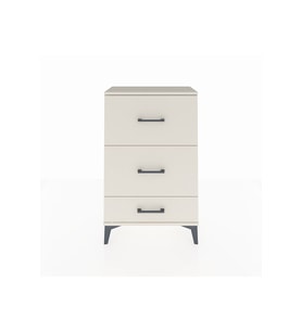Arges Komodin 3 Çekmeceli 60x30x96 Aytaşı-Aytaşı
