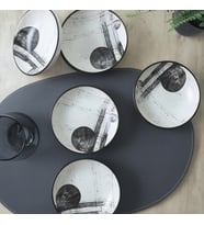 Keramika Shadowy Halka Sosluk / Çerezlik 13 Cm 6 Adet 21783