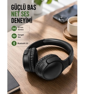 18 Saat Pil Ömürlü Bluetooth Kulaklık