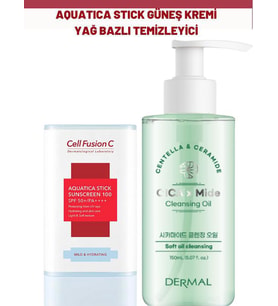 Cell Fusion C Aquatica Güneş Kremi ve Dermal Yağ Bazlı Temizleyici
