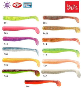 SİLİKON YEM LUCKYJOHN LONG JOHN 7.9CM 8’Lİ PK RENK:T47
