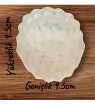 dekoratif vazo saksı (Çok Renkli)