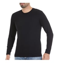 3 Adet Yıldız Erkek Likralı Uzun Kollu T-Shirt Fanila Siyah 86