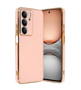C75 4G Kılıf Volet Silikon - Pembe
