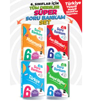6. Sınıf Tüm Dersler Süper Soru Bankam Set