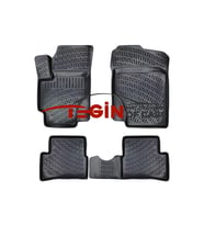 Kia Rio 2007 3D Havuzlu Paspas Siyah