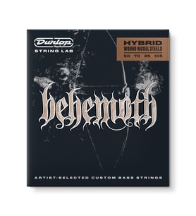 Jim Dunlop Behemoth Hybrid Wound Nikel Bas Teli (50-105)