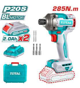 TOTAL LI-ION AKÜLÜ DARBELİ VİDALAMA 285Nm TOTAL TIRLI2028E