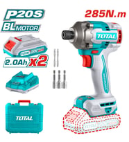 TOTAL LI-ION AKÜLÜ DARBELİ VİDALAMA 285Nm TOTAL TIRLI2028E