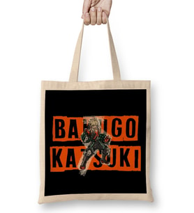 Katsuki Bakugo My Hero Academia Bez Çanta Uzun Saplı