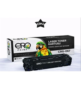 Canon i-SENSYS MF657Cdw Çipli Siyah Muadil Toner