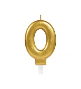 0 Rakam Mum Gold Renk (5343)