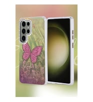 Galaxy S25 Ultra Kılıf Blade Aynalı Desenli Kapak - Desen 1