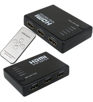 5 IN 1 OUT HDMI SWITCHER * S-LINK SL-HSW55