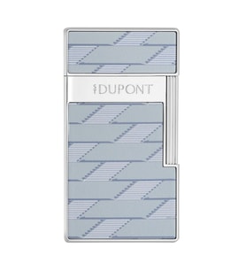 S.T. Dupont Biggy Monogram 1872 Gri Puro Çakmağı 25080 - TR8878