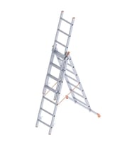 Mey İthalat® Saraylı 3x7 A Tipi Sürgülü Merdiven 5,79 Metre
