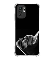 PrintiFy Xiaomi Redmi 10 2022 Uyumlu Köpek 1 Baskılı Şeffaf Köşe Korumalı Antişok Kılıf