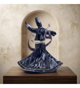Seramik Dekoratif Semazen Biblo 22 CM