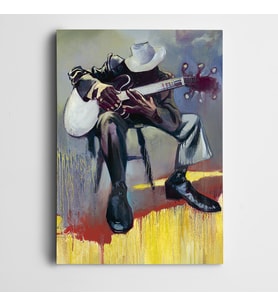 Pablo Picasso John Lee Hooker Kanvas Tablo