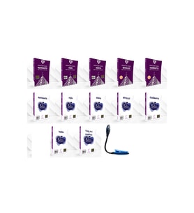 Karekök Yayınları 10 Sınıf Modüler Piramit Sistemiyle Konu Anlatımı + Soru Bankası Tam Set + Kitap Okuma Işığ (Çok Renkli)