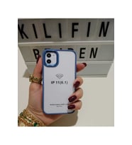 İphone 11 Seffaf Renki Kenar Kılıf Modeli