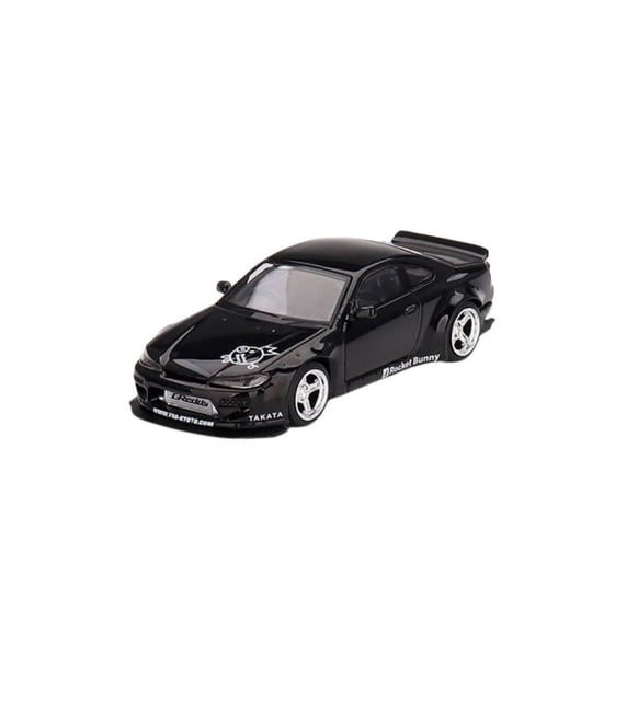 Mini GT 602 Nissan Silvia Rocket Bunny Black Pearl Model Araba