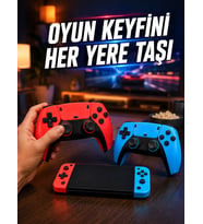 Mini Oyun Konsolu Çift Kablosuz Kontrolcü HDMI Bağlantılı Oyun Cihazı