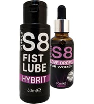Stımul8 Bayan Baylara Uygunlubrikant60 Ml Jel + Kadınlara Özel Cinseldamla