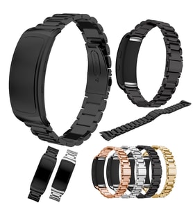 Ally Gear Fit 2 Sm-R360 Paslanmaz Çelik 3 Bakla Kayış Kordon-(5775) - GLST8231-6438