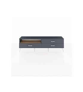 Arges TV Ünitesi Tek Raflı 3 Çekmeceli  176x30x51 Antrasit-Çam/Antrasit