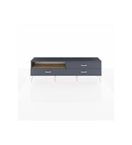 Arges TV Ünitesi Tek Raflı 3 Çekmeceli  176x30x51 Antrasit-Çam/Antrasit
