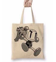 Flower Man Bez Çanta Uzun Saplı
