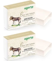 Agarta El Yapımı Doğal Sabun 150GR Eşek Sütü (2 Li Set)