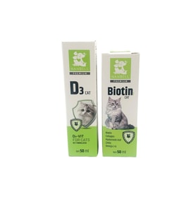 Kediler İçin Biotin Collagen + D3 Vitamin Takviyesi