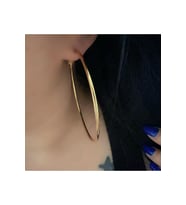 GOLD RENK ÇELİK HALKA KÜPE ACR9272
