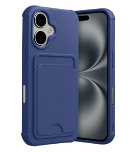 iPhone 17 Kelvin Kartvizitli Silikon - Lacivert