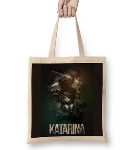 League of Legends Katarina 03 Bez Çanta Uzun Saplı