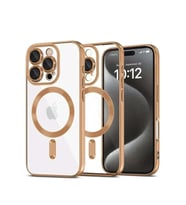 iPhone 16 Pro Kılıf Kross Magneticsafe Kapak - Çöl Titanyum