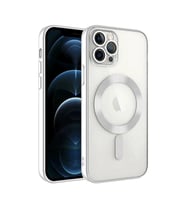 Apple İphone 13 Pro Kılıf Kross Magneticsafe Kapak - Gümüş