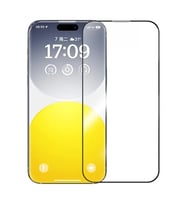 Baseus Schott iPhone 15 Plus HD Tempered Full Koruma Cam Ekran Koruyucu (Şeffaf)