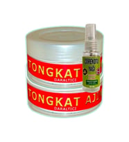 Süper Tongkat Ajimat Madura 50 ml Krem 2'li ve + Yanında 30 ml Çörek Otu Yağı