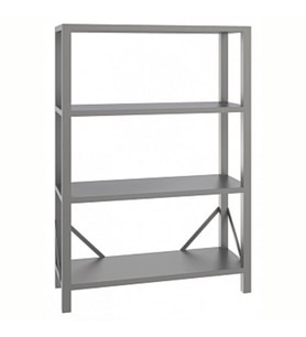 Electrolux Professional Paslanmaz Çelik Düz Etejer Seti, 4 Raflı, 1370 Mm NSC1370