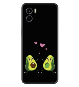 Vivo Y15S Y32 Y33S Y51 Y53S Kılıf Desemli Silikon Aşık Avokadolar 1642