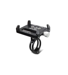 Bisiklet Motorsiklet Gidon metal Vidali siyah Telefon Tutucu Kr01