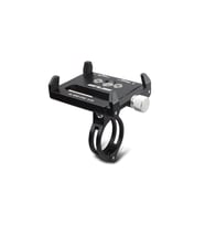 Bisiklet Motorsiklet Gidon metal Vidali siyah Telefon Tutucu Kr01