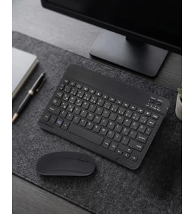 Bluetooth Klavye Mouse Seti Taşınabilir Wireless Bilgisayar Aksesuarı