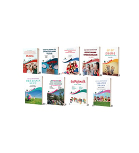 Drama Her Yerde Drama Eğitimciler İçin Drama Seti & 9 Kitap Takım