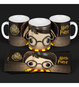 Harry Potter - Temalı Porselen Kupa Bardak Karakter Hediyesi Özel Tasarım