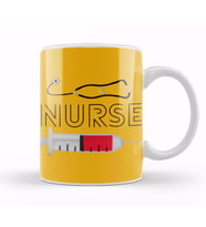 Nurse Gift İdea Funny Saying Quote  Nursing Medical Kupa Bardak Porselen