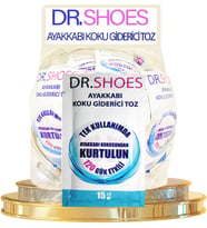 3 Adet Ayak Koku Giderici - Ayakkabı Koku Giderici Toz 120 Gün Etkili - DR.SHOES ile Ayak Kokusuna Elveda Deyin